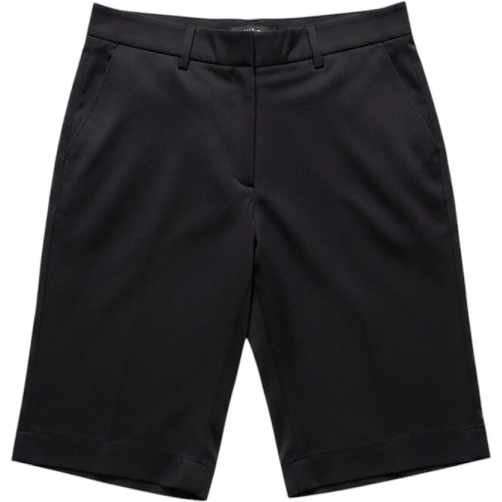 Nike Golf Shorts 14 Black Flat Front Bermuda Performance Sporty Gorpcore